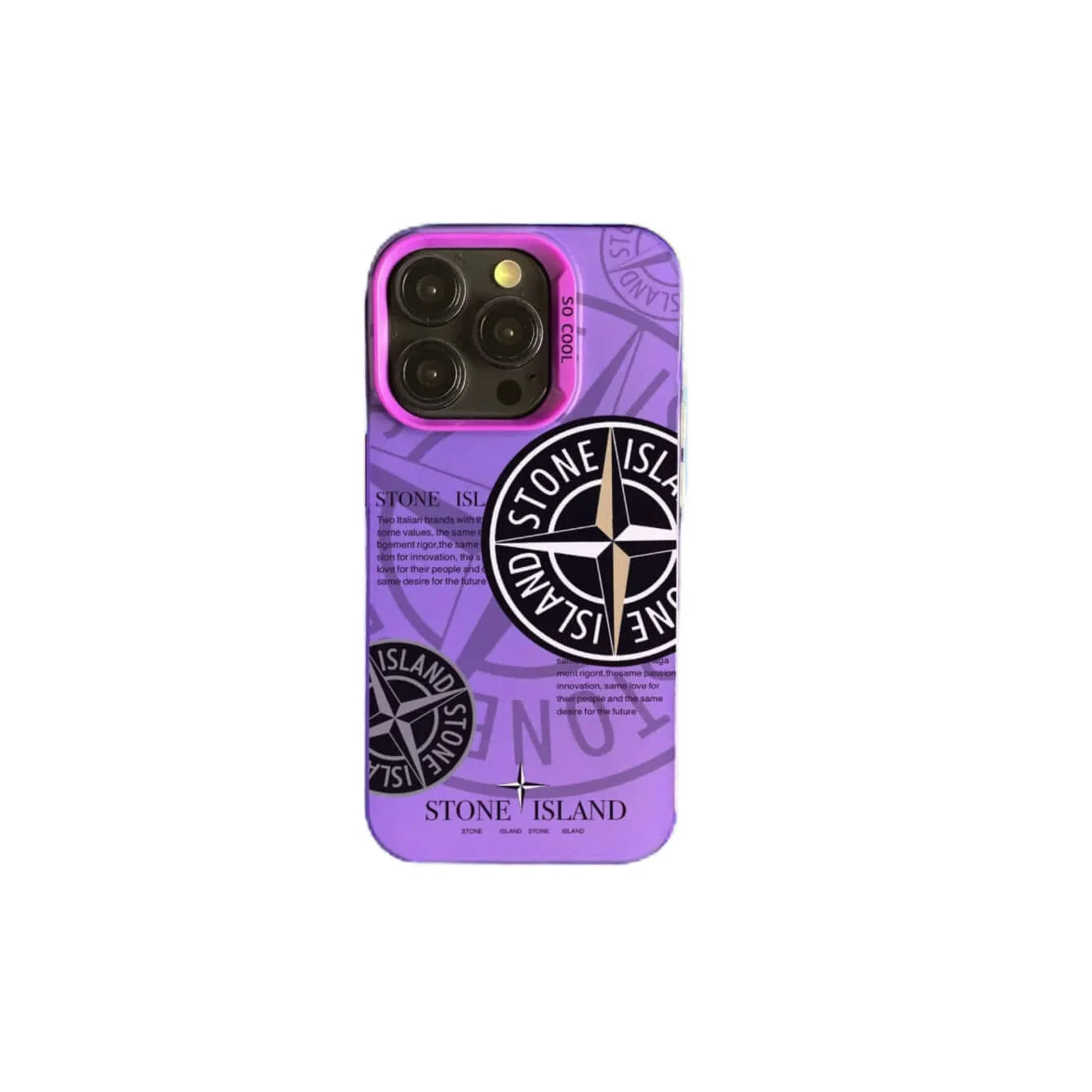 Stone Island V2 Case – Purple
