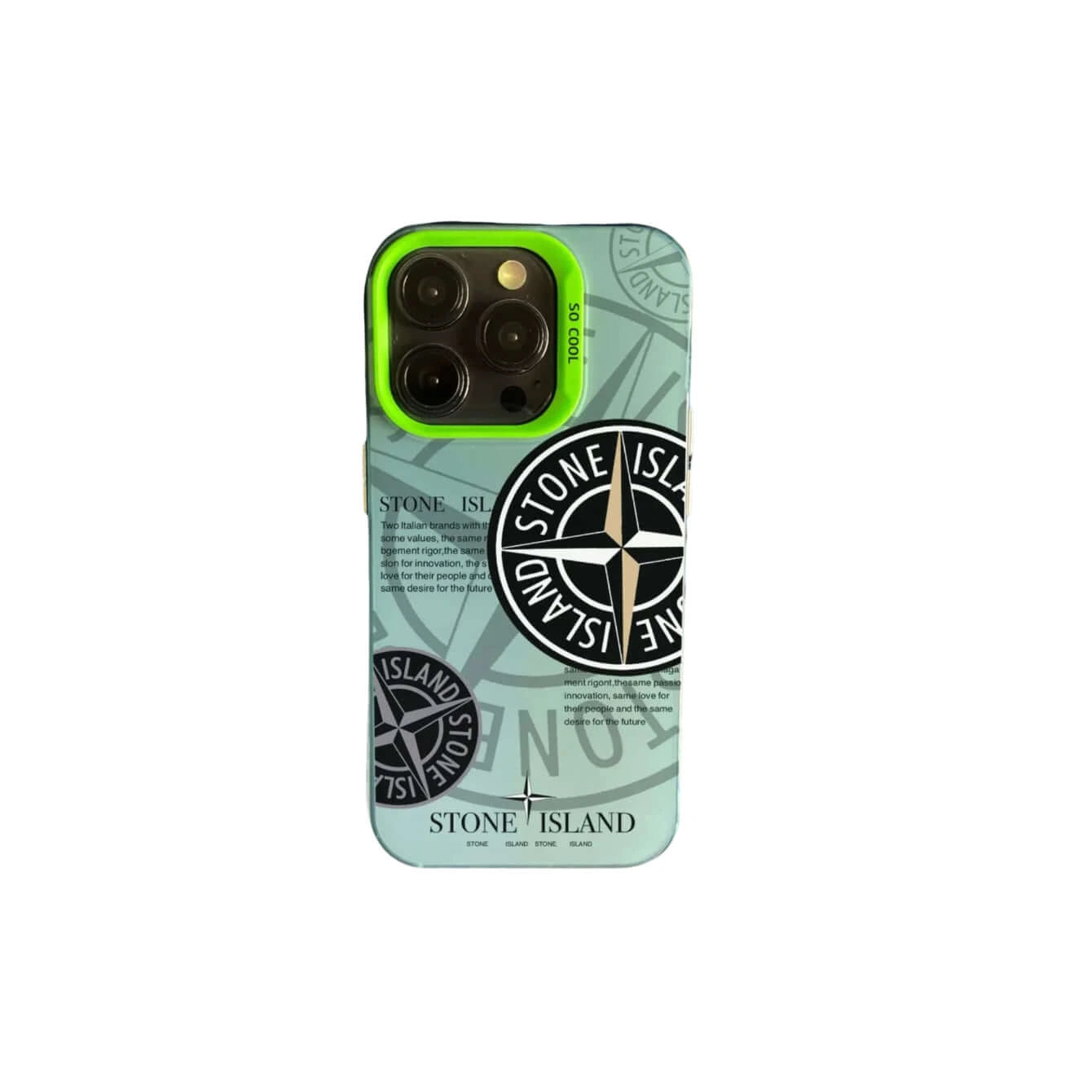 Coque Stone Island V2 - Vert