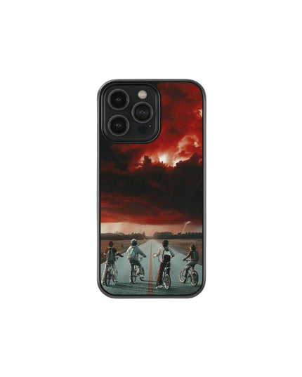 Coque Stranger Things - Ciel Rouge