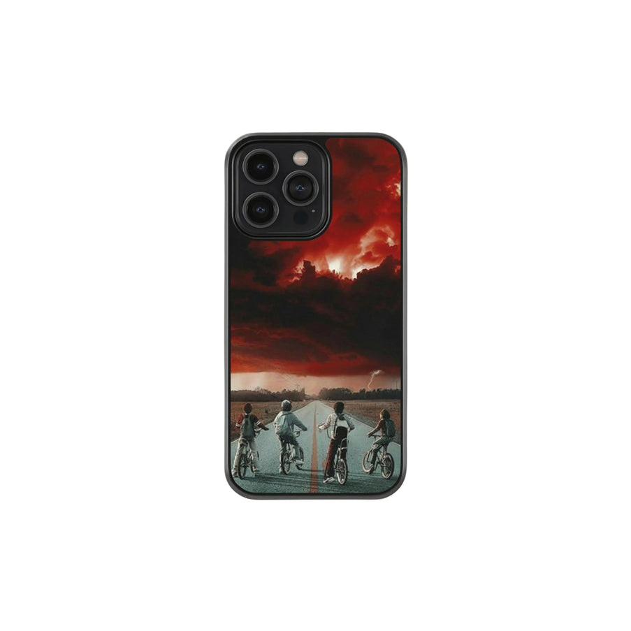 Coque Stranger Things - Ciel Rouge