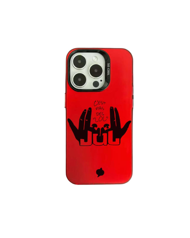 Coque JUL C’est pas des LOL - Rouge