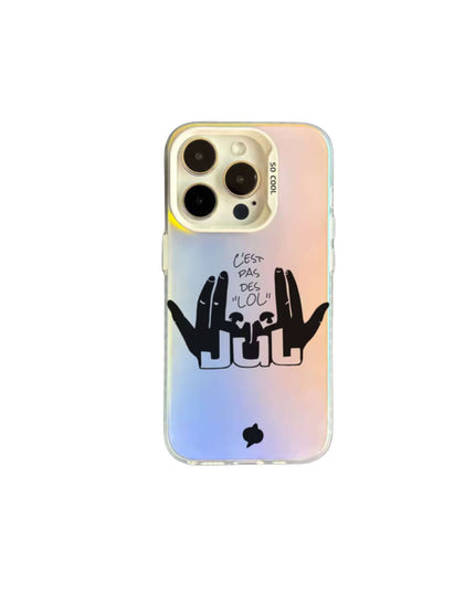 Coque JUL C’est pas des LOL - Silver