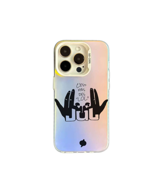 Coque JUL C’est pas des LOL - Silver