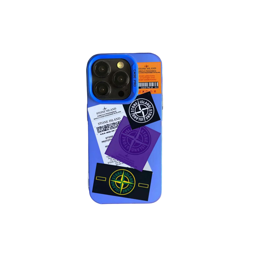 Coque Stone Island V3 - Bleu