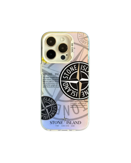 Coque Stone Island V2 - Silver