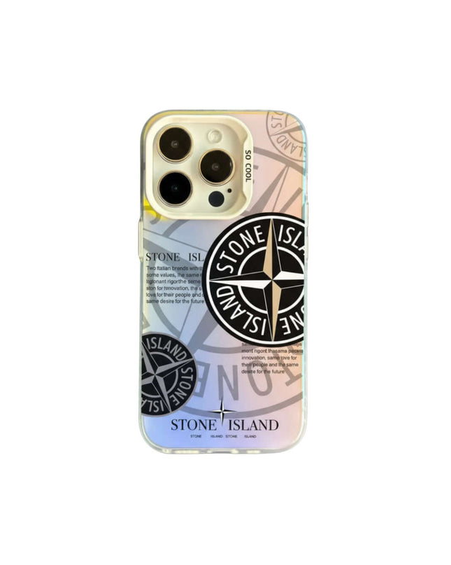 Coque Stone Island V2 - Silver