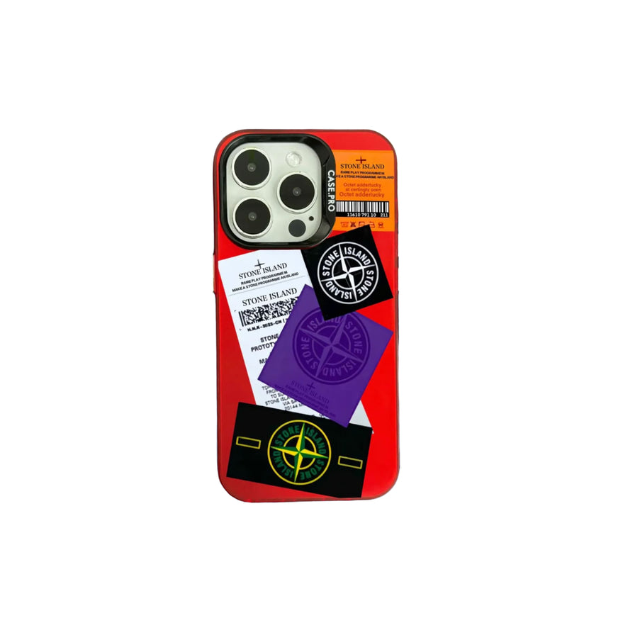 Coque Stone Island V3 - Rouge