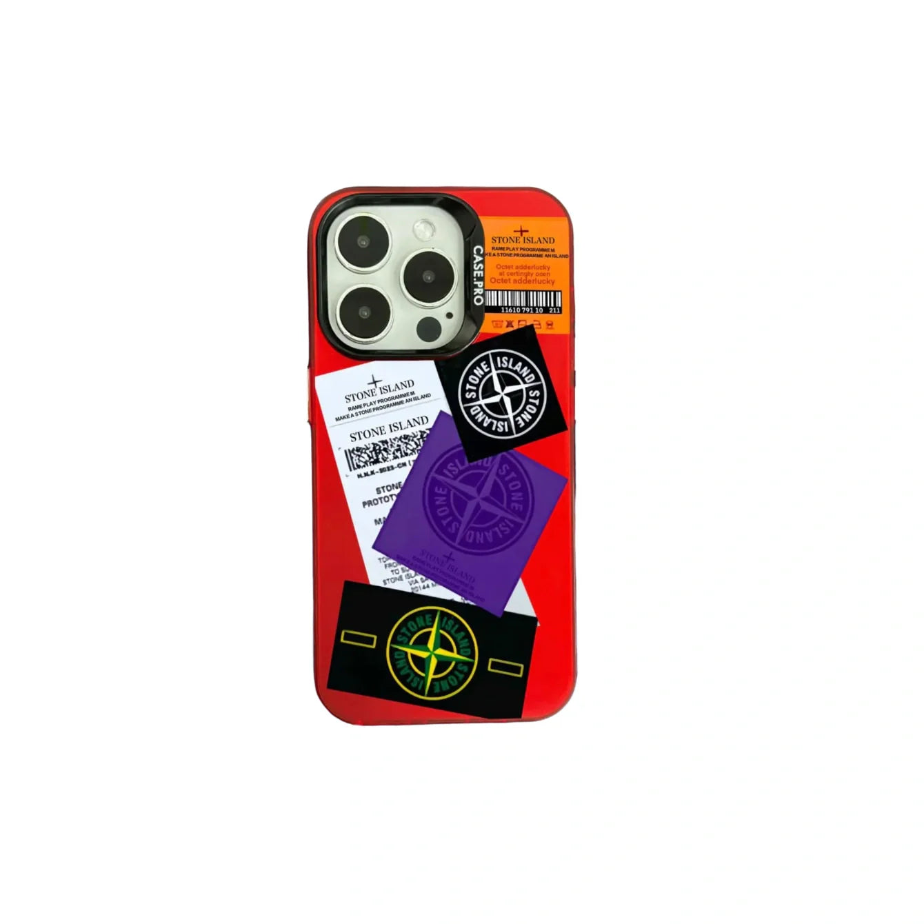 Coque Stone Island V3 - Rouge