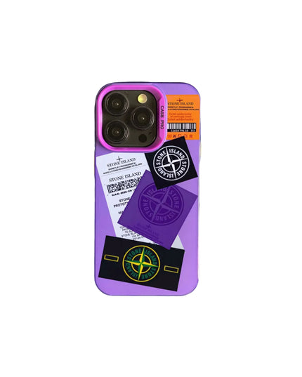 Coque Stone Island V3 - Violet