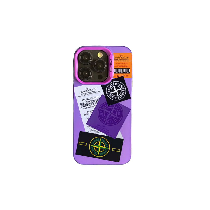 Coque Stone Island V3 - Violet